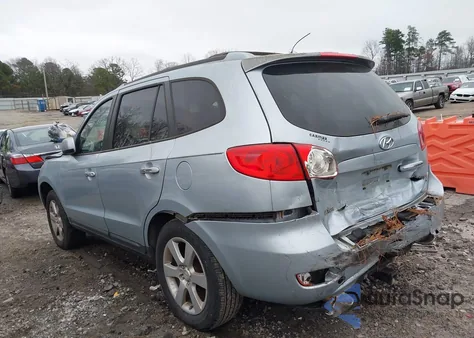 2008 Hyundai Santa Fe Limited/Se z USA, uszkodzony, nr VIN 5NMSH13E98H209831